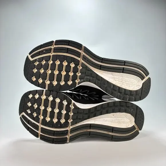 Nike Air Zoom Pegasus 32 Black Running Shoes Lace Up 749340-001 Men's Size 8.5 - Picture 8 of 10